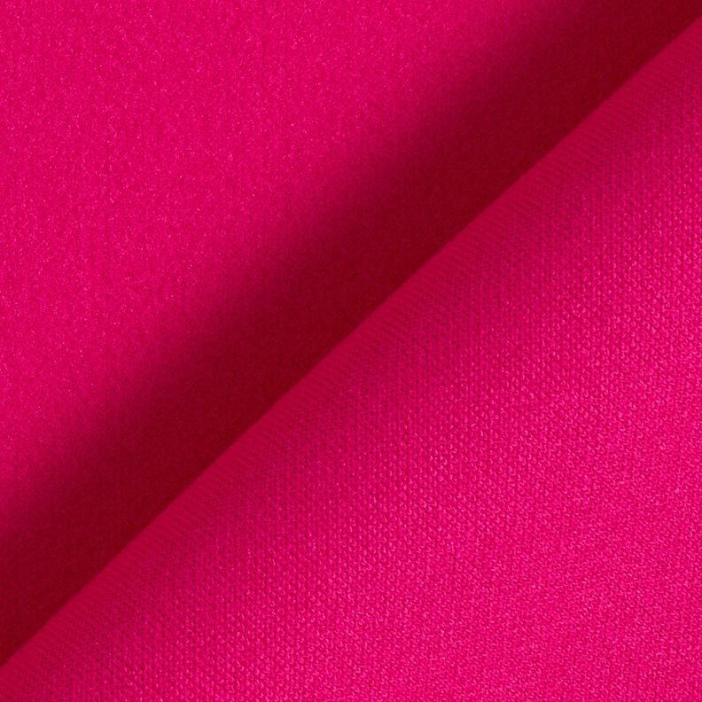 Gebreide mantelstof effen – intens roze,  image number 3