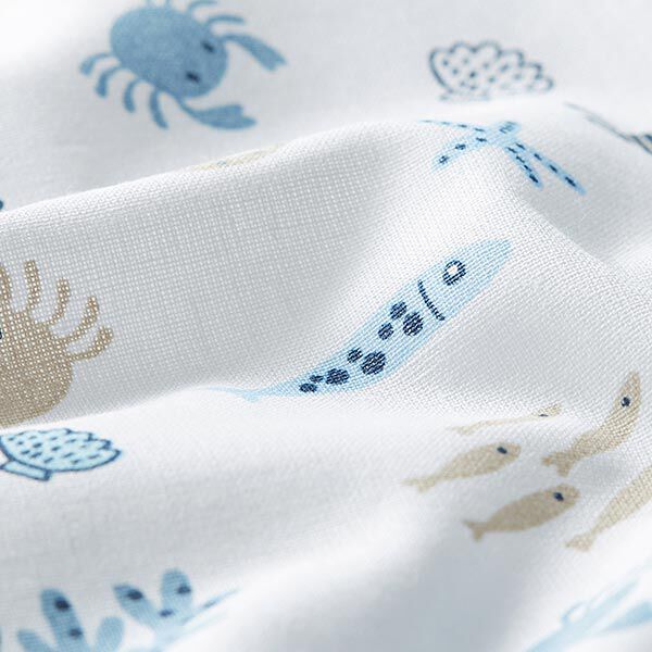 Stoffenpakket Popeline baby – blauw, image number 3