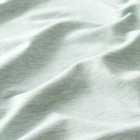 French Terry fijn melange – mint/grijs | Stofrestant 60cm, 