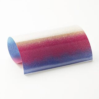 Strijkfolie glitter regenboog Din A4, 