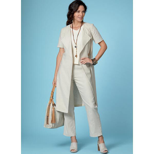 Top, jurk, rok, broek, Butterick 6670 | 40-48, image number 4