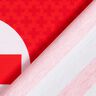 French Terry Panel Spoedarts zijn | Stoff&Liebe – rood/zilvergrijs,  thumbnail number 4