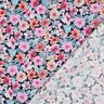 Katoenpopeline Bloemen | Poppy Fabrics – zwart blauw,  thumbnail number 4