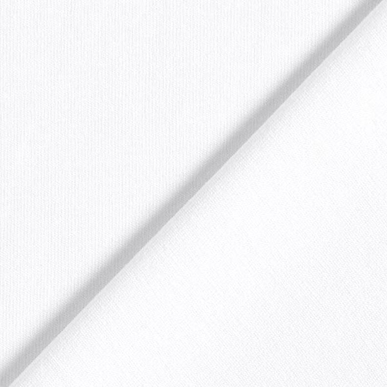 Katoenjersey Medium effen – wit,  image number 3
