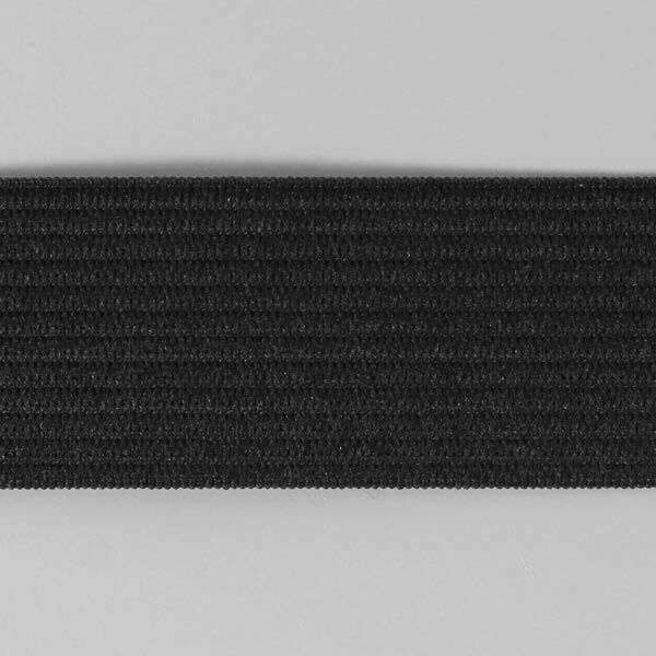 Gladde elastiekband 580 – zwart | YKK,  image number 1