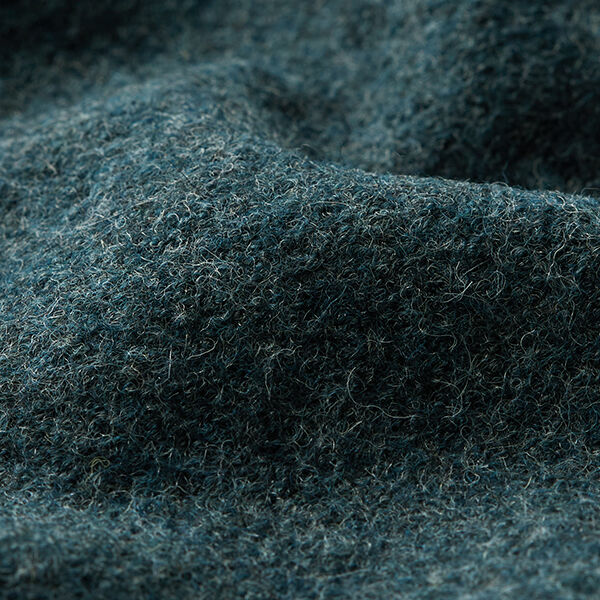 Wol walkloden Mix – oceaanblauw,  image number 2