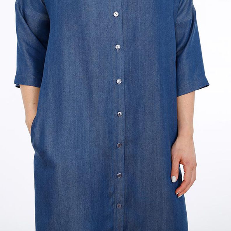 MEVROUW EDDA Rechte blousejurk met knoopsluiting en zakken | Studio Schnittreif | XS-XXL,  image number 11