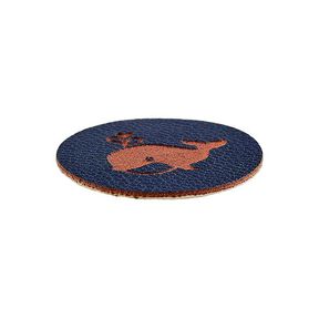 Decoratie walvis [ 23 mm ] – marineblauw, 