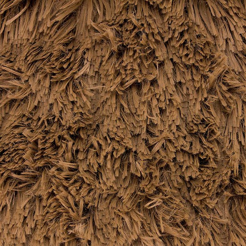 Harige pluche SHAGGY [1 M x 0,75 M | Pool: 30 mm] - bruin | Kullaloo,  image number 2