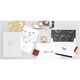 Blok met briefkaarten Nostalgic Christmas  | Rico Design – zwart,  thumbnail number 3