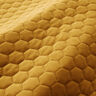 Bekledingsstof doorgestikte fluwelen honingraten – mosterd,  thumbnail number 2