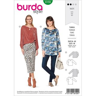 Tuniek, Burda 6159 | 34-44, 