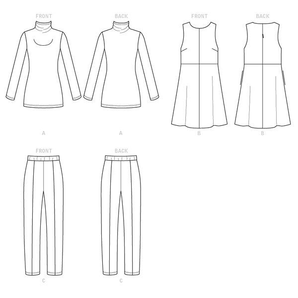 Top | Tuniek | Broek - Kathryn Brenne, Vogue 9337 | 42 - 50, image number 10