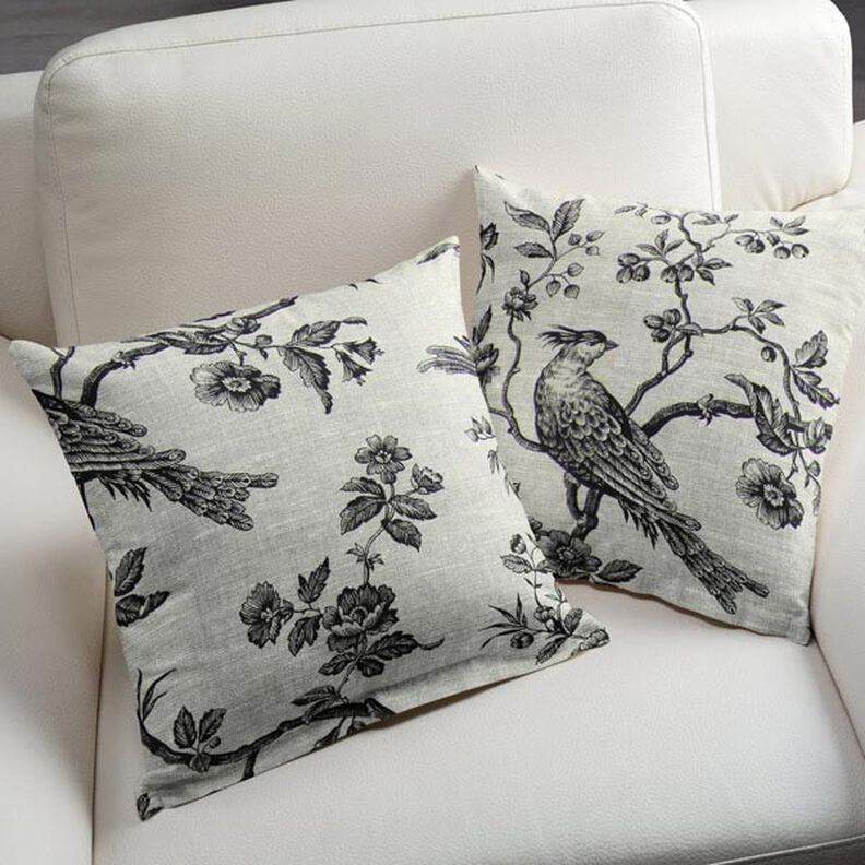 Decolinnen Vogels – zwart,  image number 5