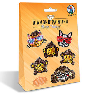 Diamond Painting  Sticker Emojis, 