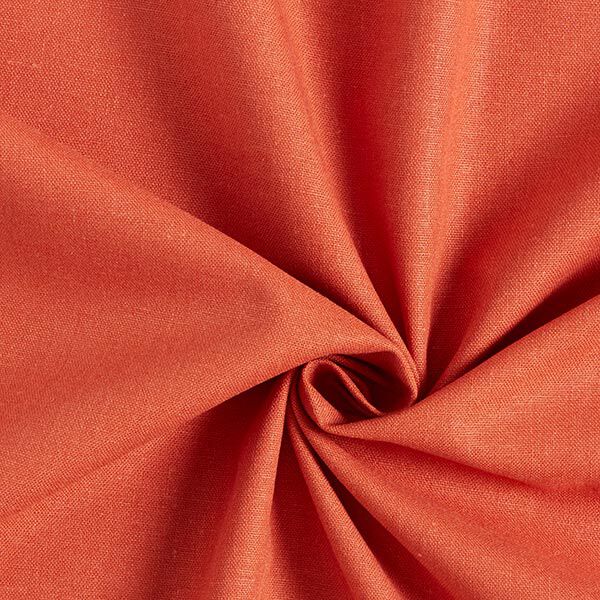 Linnen-katoen-mix Effen – terracotta, image number 1