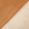 Velours met sherpa bonten achterkant – kaneel,  thumbnail number 4
