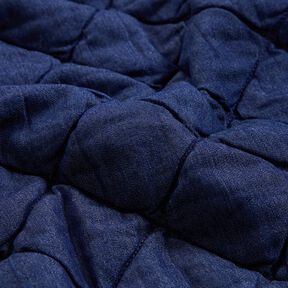 Jeans Doorgestikte stof Ruiten – nachtblauw,  Jeans Doorgestikte stof Ruiten – nachtblauw,