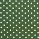 Katoenpopeline Grote stippen – donkergroen/wit,  thumbnail number 1
