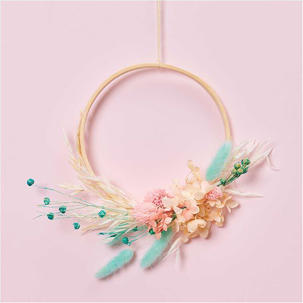 Set gedroogde bloemen [ 30 cm ] | Rico Design – turkoois,  image number 3