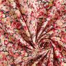 Viscosestof Bloemenweide – rood/zwart,  thumbnail number 3
