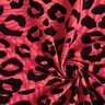 French Terry sommersweat Leeuw en bloemen – pink/oranje,  thumbnail number 3