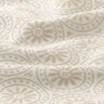 Outdoorstof Jacquard Cirkelvormige decoraties – beige/ecru,  thumbnail number 2