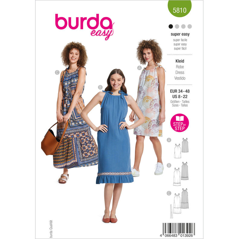 Jurk | Burda 5810 | 34-48, image number 1