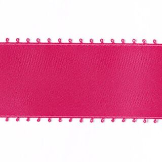Satijnband picotrand - pink, 