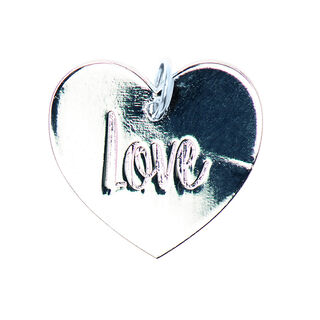 Hanger Love [Ø17 mm] | Rico Design – zilver, 