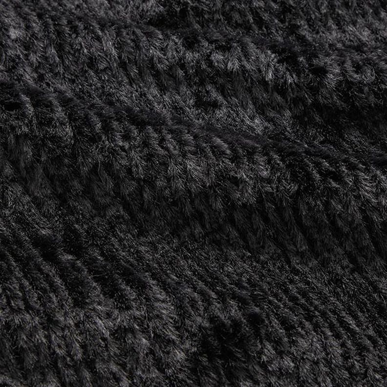 Nepbont kabelsteekpatroon – zwart,  image number 2