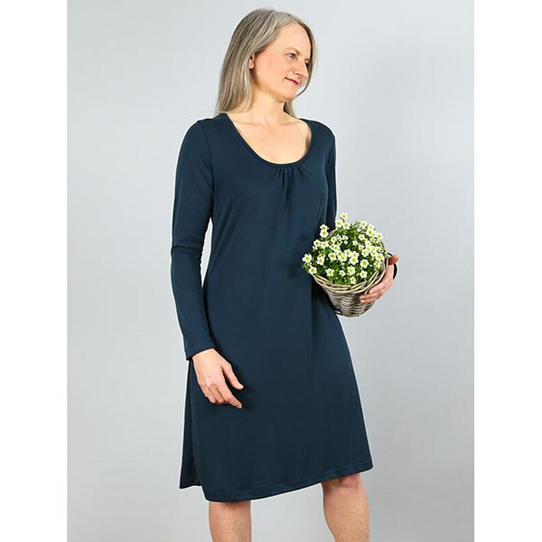 MEVROUW VLIELAND Jerseyjurk met ronde halslijn | Studio Schnittreif | XS-L, image number 3