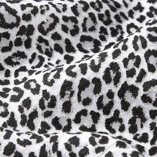 Viscosemix luipaardprint – grijs, 
