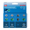 Gereedschapsset oogjes [Ø 4 + 5 + 8 mm] | Prym – zilver metallic/groen,  thumbnail number 1