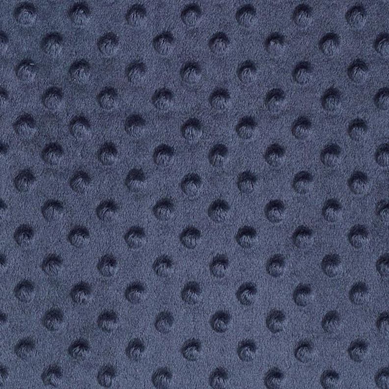 Gezellige fleece reliëfpunten – marineblauw, image number 1