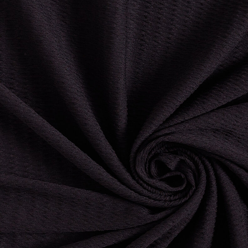 Fijn gebreid dubbel haakpatroon – zwart,  image number 1