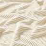 Nicky stof Glitterstrepen – lichtbeige/zilver metallic,  thumbnail number 2