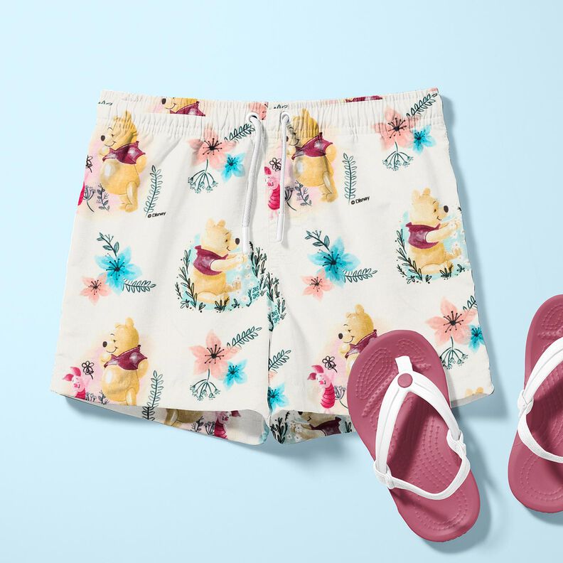 Katoenjersey Poeh en Knorretje | Disney – beige, image number 6
