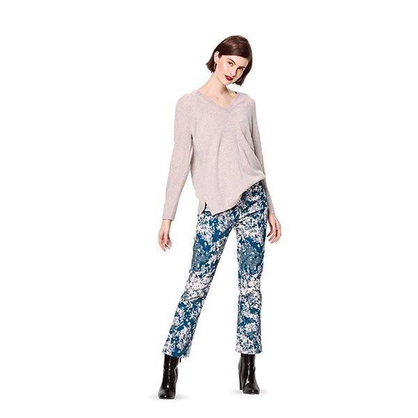 Broek met wijde pijpen, Burda 6152 | 34-44, image number 4
