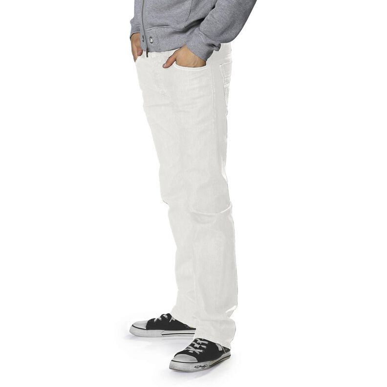 Stretch denim katoenmix medium – ecru,  image number 7
