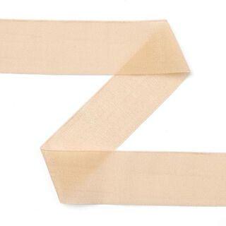 Organza boordstrook elastisch Goldie - lichtbeige, 