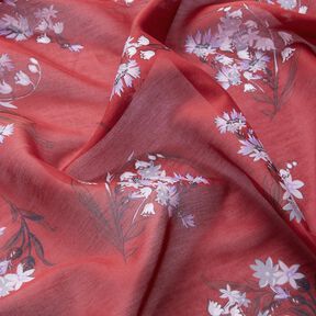 Voile zijdemix boeketten – karmijnrood, 