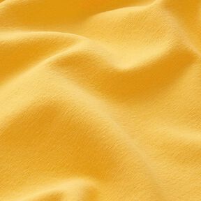 Licht katoenen sweatstof effen – zonnegeel, 