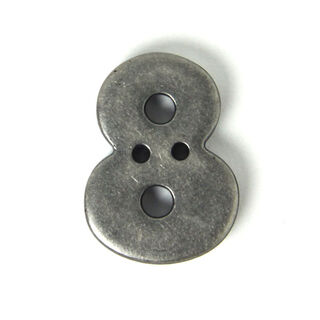 Cijfer 8 - Metallic-look, 