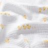 Mousseline/dubbel gehaakte stoffen schattige eendjes – wit/goud,  thumbnail number 2