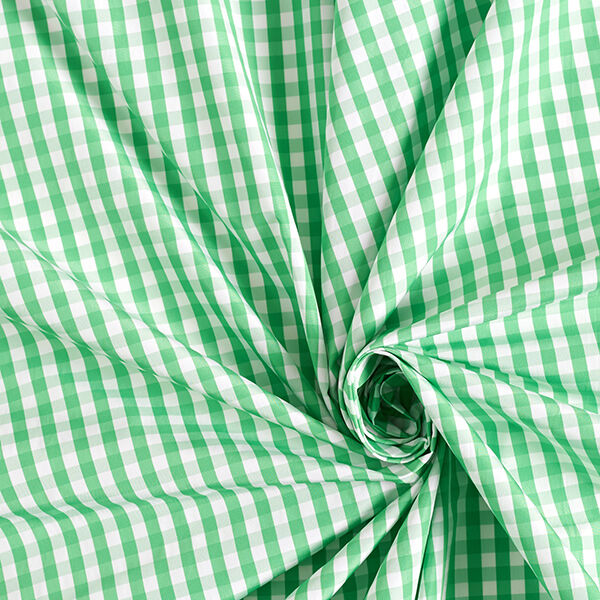 Ballonzijde Vichy-ruit – groen/wit,  image number 3