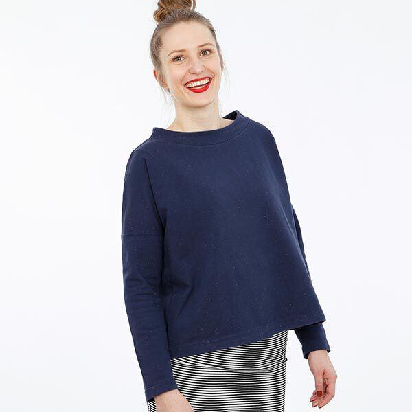 FRAU ISA - sweater met opstaande kraag, Studio Schnittreif  | XS -  XL,  image number 2
