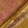 Kledingsjacquard metallic paisley – lila/goud,  thumbnail number 6
