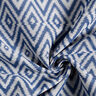 Outdoorstof jacquard Etno – blauw,  thumbnail number 3