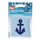 Applicatie Anker [ 6,3 x 6,3 cm ] | Prym – lichtblauw/marineblauw,  thumbnail number 2